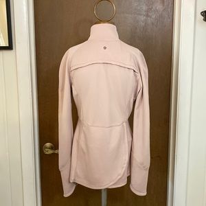 S Apana blush pink zip-up jacket